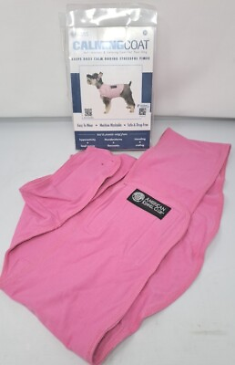 #ad American Kennel Club AKC Anti Anxiety amp; Calming Coat for Dogs Pink M $7.95