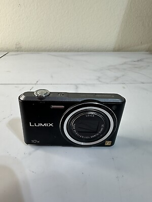 #ad Panasonic LUMIX DMC SZ3 tested works w battery No Charger Broken Battery Cover $39.99