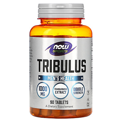 #ad Now Foods Sports Tribulus 1 000 mg 90 Tablets GMP Quality Assured Kosher $17.90