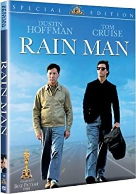 #ad Rain Man DVD 1988 Dustin Hoffman Tom Cruise Very Good $6.99