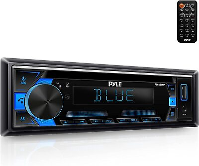 #ad Pyle PLCD54MP Single DIN AM FM Radio Stereo USB Bluetooth Receiver $66.99
