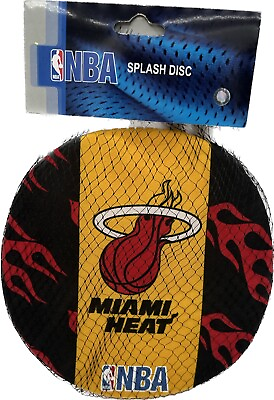 #ad 2007 VTG Miami Heat 7.5quot; Splash Disc Foam Frisbee NBA Toy Pool Licensed $15.00