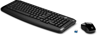 #ad #ad HP Wireless Keyboard and Mouse 300 Black3ML04AA#ABL $18.99