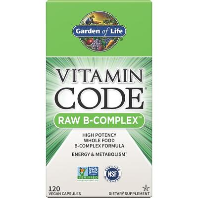 #ad Garden of Life Vitamin Code Raw B Complex 120 Vegan Caps $30.12