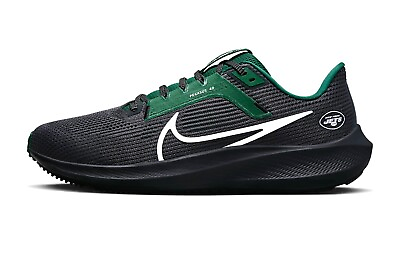 #ad Nike Zoom Pegasus 40 New York Jets Black Sport Green DZ5960 001 Men#x27;s Multi Size $99.65