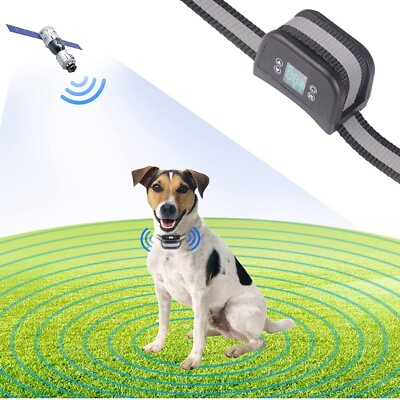 #ad #ad Wireless Fence Pet Waterproof Containment System GPS Collar For All Size Dogs $41.30