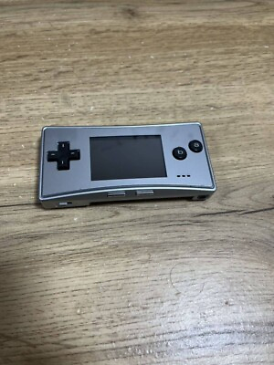 #ad Nintendo Game Boy Micro Silver tested working $321.59