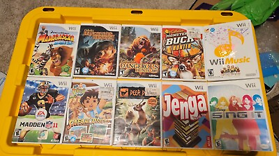 #ad Nintendo Wii Games You Choose $6.95