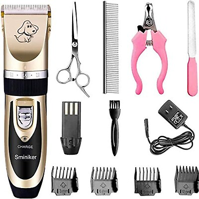 #ad Pet Clipper For Dog GROOMING KIT Heavy Duty Trimmer Thick Hair WAHL Professional $61.33