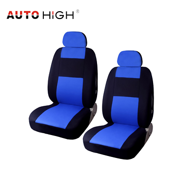 #ad Auto Seat Covers for Car Truck SUV Van Universal Protector 2PC Front Seats Blue $11.39
