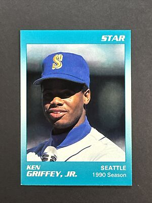 #ad 1990 STAR #6 of 11 Ken Griffey Jr. *RARE* 2nd Year $2.49