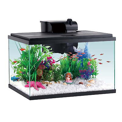 #ad 5G Glass Aquarium Starter Kit $33.69