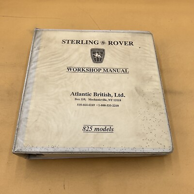 #ad 1987 1988 Sterling 825 Reprint Repair Workshop Manual by Sterling in Binder $37.00