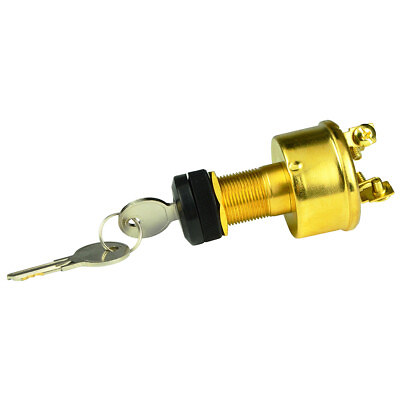 #ad BEP 4 Position Brass Ignition Switch Accessory OFF Ignition amp; Accessory Start $38.77