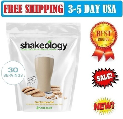 #ad Shakeology vegano a base de plantas sabor Snickerdoodle NEW SALE OFF $104.99