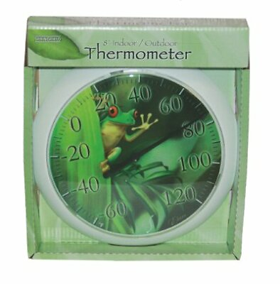 #ad Taylor Precision Products Frog Springfield Thermometer 8 Inch $18.99