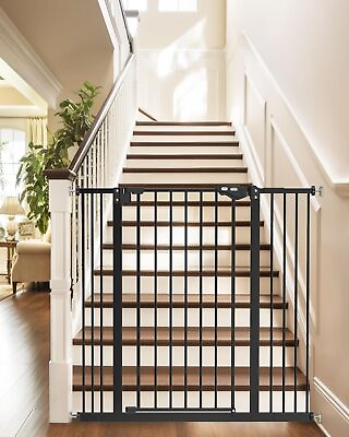 #ad 36quot; Tall Dog Gate for Stairs 29 39.6 Auto Close Baby Gate Crafted for Child Prot $117.25