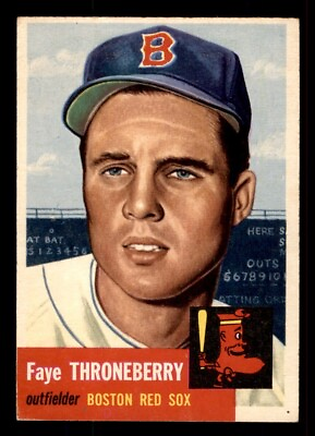 #ad 1953 Topps Baseball #49 Faye Throneberry VG EX *h1 $12.00