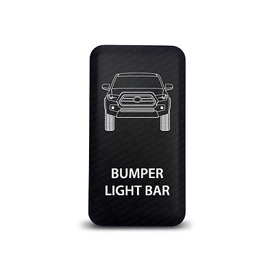 #ad #ad CH4x4 Toyota Push Switch Tacoma 3rd Gen Bumper Light Bar Symbol Green LED $22.98