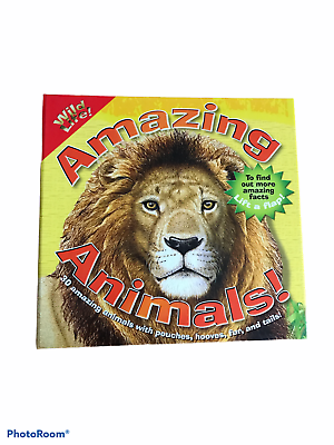 #ad Amazing Animals Wild Life Hardback Book NEW $13.64
