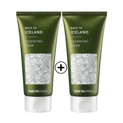 #ad Thank You Farmer Back To Iceland Cleansing Foam 120mlx2EA Power of IcelandNature $39.50