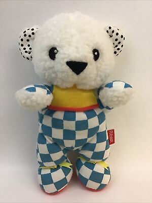#ad Playskool Bright Baby Bear Stuffed Animal Plush #5465 VTG 1994 NO SQUEAKER $29.56