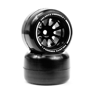 #ad VF1 HARSS VOLANTE F1 Rear Rubber Slick Tires Asphalt Hyper Soft Compound Preglue $21.50
