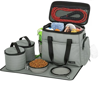 #ad Petsfit Dog Travel Gear Bag w Accessories $24.00