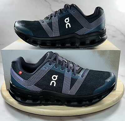 #ad On Running Cloudgo Shoes Storm Magnet Black Blue Women’s Size 7 $109.99