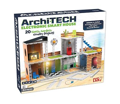 #ad SmartLab Toys Archi Tech Electronic Smart House 62 Pieces 20 Projects I... $118.00