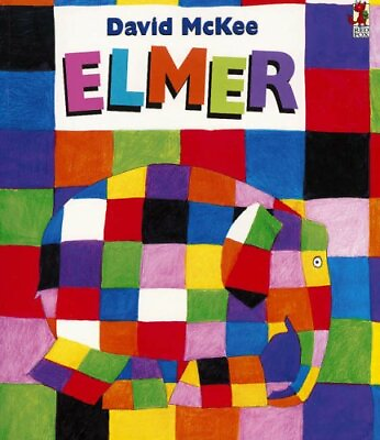 #ad Elmer: The Story of a Patchwork Elephant by McKee David Paperback Book The Fast $7.96
