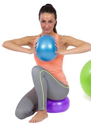 #ad Fitness Pilates And Yoga 25cm Balls AU $14.00