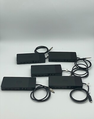 #ad Lot Of 5 Dell WD19 amp; WD19S USB Type C Docking Station Type C 2N14350#4 $150.00
