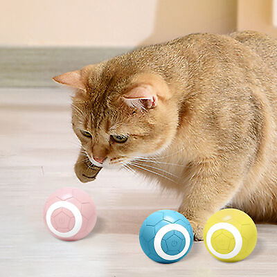#ad Peppy Pet Ball Smart Rolling Cat Toy Fun Interactive Dog Ball 1Pcs $13.49
