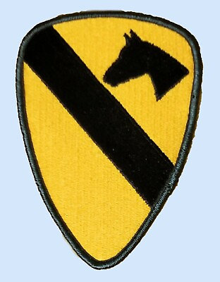 #ad US ARMY 1ST CAVALRY DIVISION FIRST TEAM PATCH USGI MADE IN THE USA $6.50