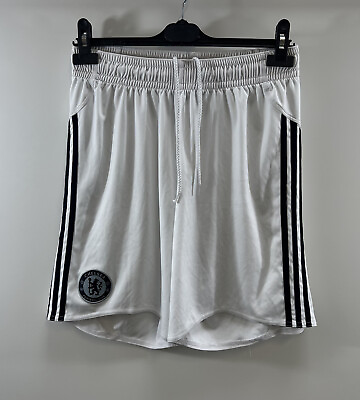 #ad Chelsea Third Football Shorts 2009 10 Adults Medium Adidas A889 GBP 29.99
