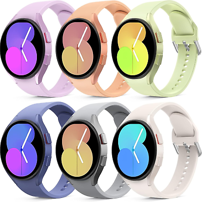 #ad 6 Pack Band Compatible with Samsung Galaxy Watch 6 5 4 40Mm 44Mm Watch 5 Pro ... $14.99