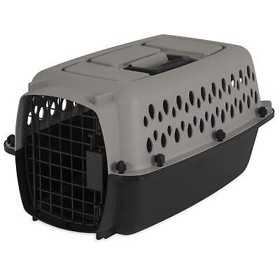 #ad Pet Kennel for Dogs Hard Sided Pet Carrier Extra Small 19in Length $24.84