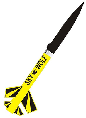 #ad SkyPyrates Rocketry NSL 2015 Commemorative Sky Wolf Rocket Kit $49.75