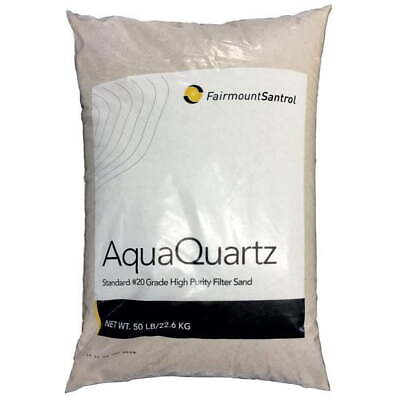 #ad Fairmount Minerals Pool Filter Sand Grade Silica Sand 50 Pounds $23.31