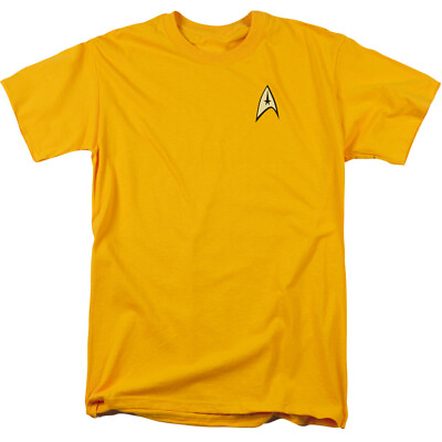 #ad Star Trek Original Series Command Uniform Licensed Adult T Shirt $17.99