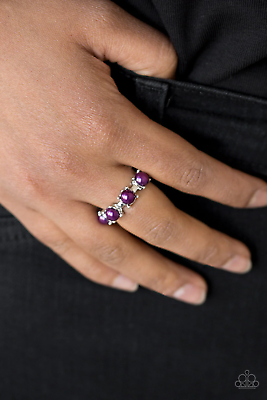 #ad Paparazzi: More or PRICELESS Purple Ring $5.99