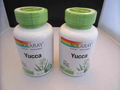 #ad Solaray Yucca 520mg 100 Capsule $18.16