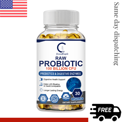 #ad 120caps 100 Billion CFU Digestive Enzymes Multi Enzymes Probiotics for Digestive $14.85
