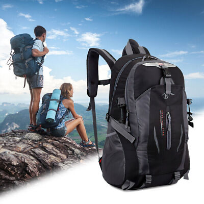 #ad 40L Military Large Tactical Backpack Rucksack Camping Hiking Bag Outdoor Travel $13.29