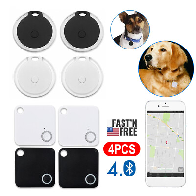 #ad Mini Pet Dog Cat Waterproof GPS Locator Tracker Tracking Anti Lost Tile Round $13.99