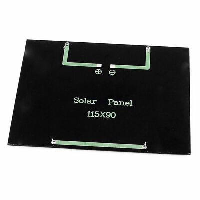 #ad 1.5W 12V Solar Panel DIY Small Cell Battery Module Epoxy Charger Welding Wire $8.79