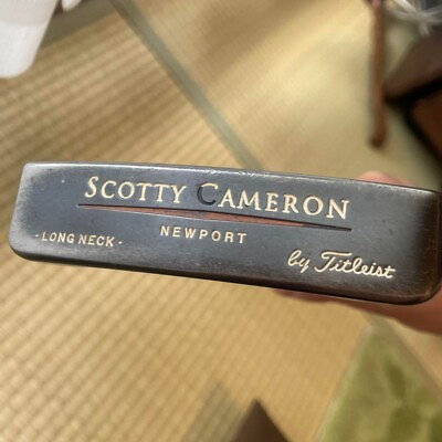 #ad SCOTTY CAMERON Tel3 NEWPORT LONG NECK 35in Putter RH With Head Cover F S $599.00