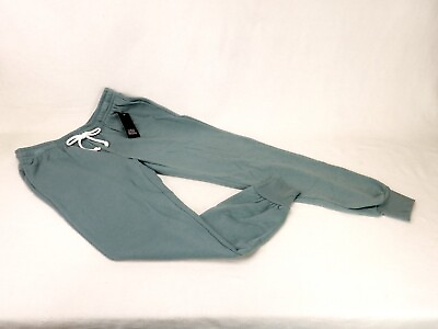 #ad Wild Fable Womens#x27; Sweat Pants Slate Blue Cotton Blend Drawstring Sizes XS XL $12.95