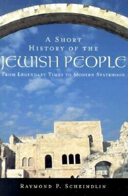 #ad A Short History of the Jewish Pe Raymond P Scheindlin 9780195139419 paperback $6.26